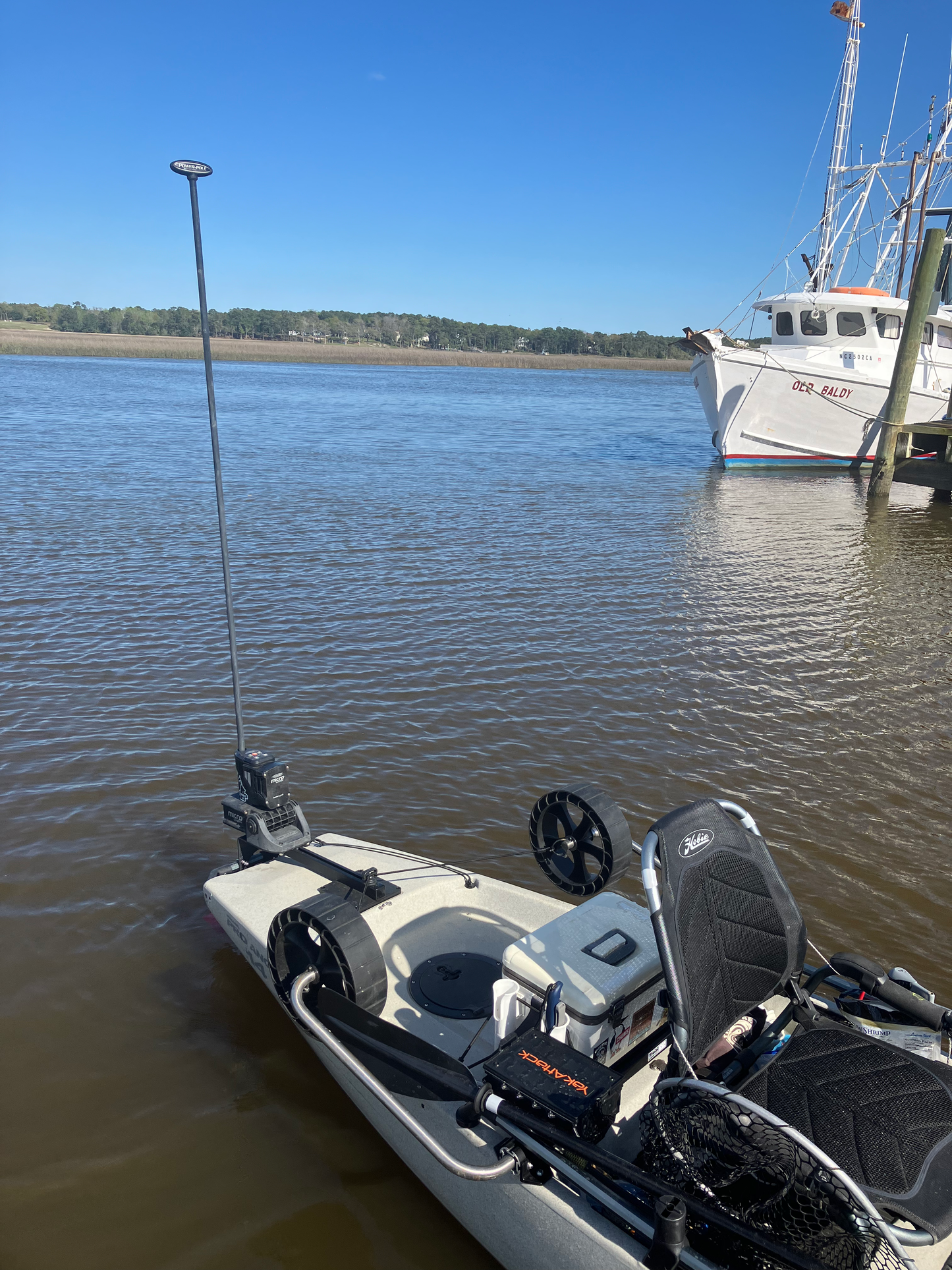 Power Pole Mount For Hobie Pro Angler 12 & 14