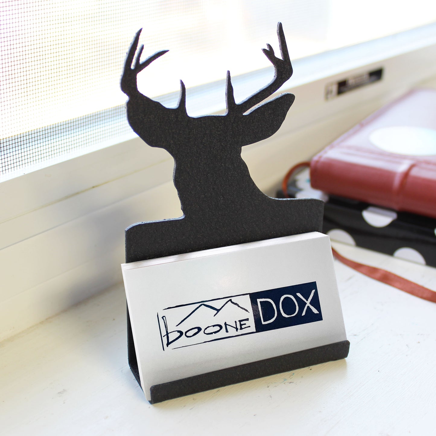 Business Card Holder (Fish, Deer, Bear, Turkey, Moose) image 1
