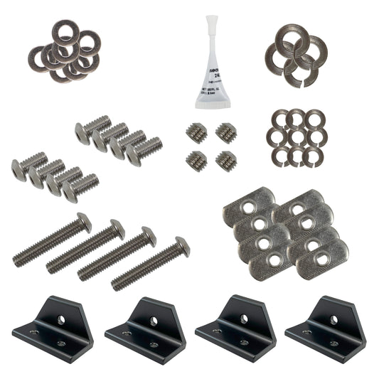 HD Hardware Pack with Angled Gussets For Groovy Landing Gear image 0