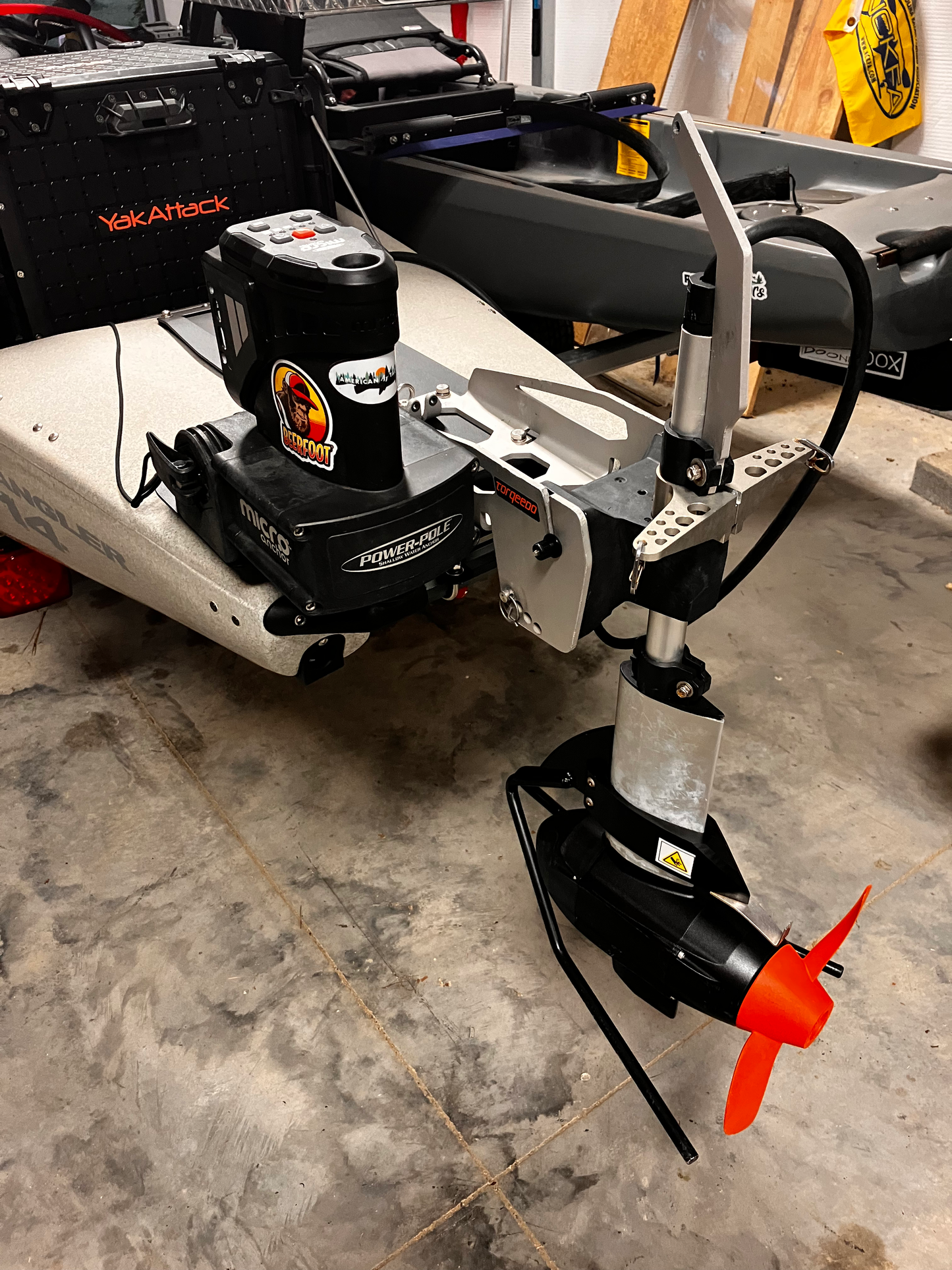 PA Motor/Power Pole Combo Mount image 4