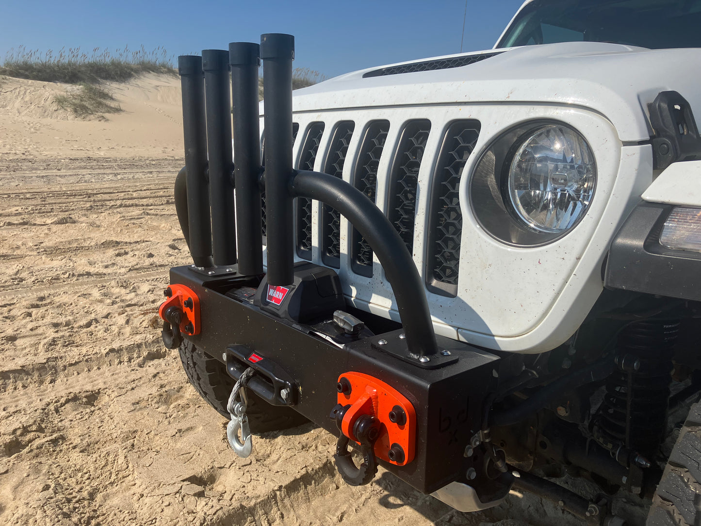 Dirty Winch Bumper for Jeep and Gladiator JK/JL/JT