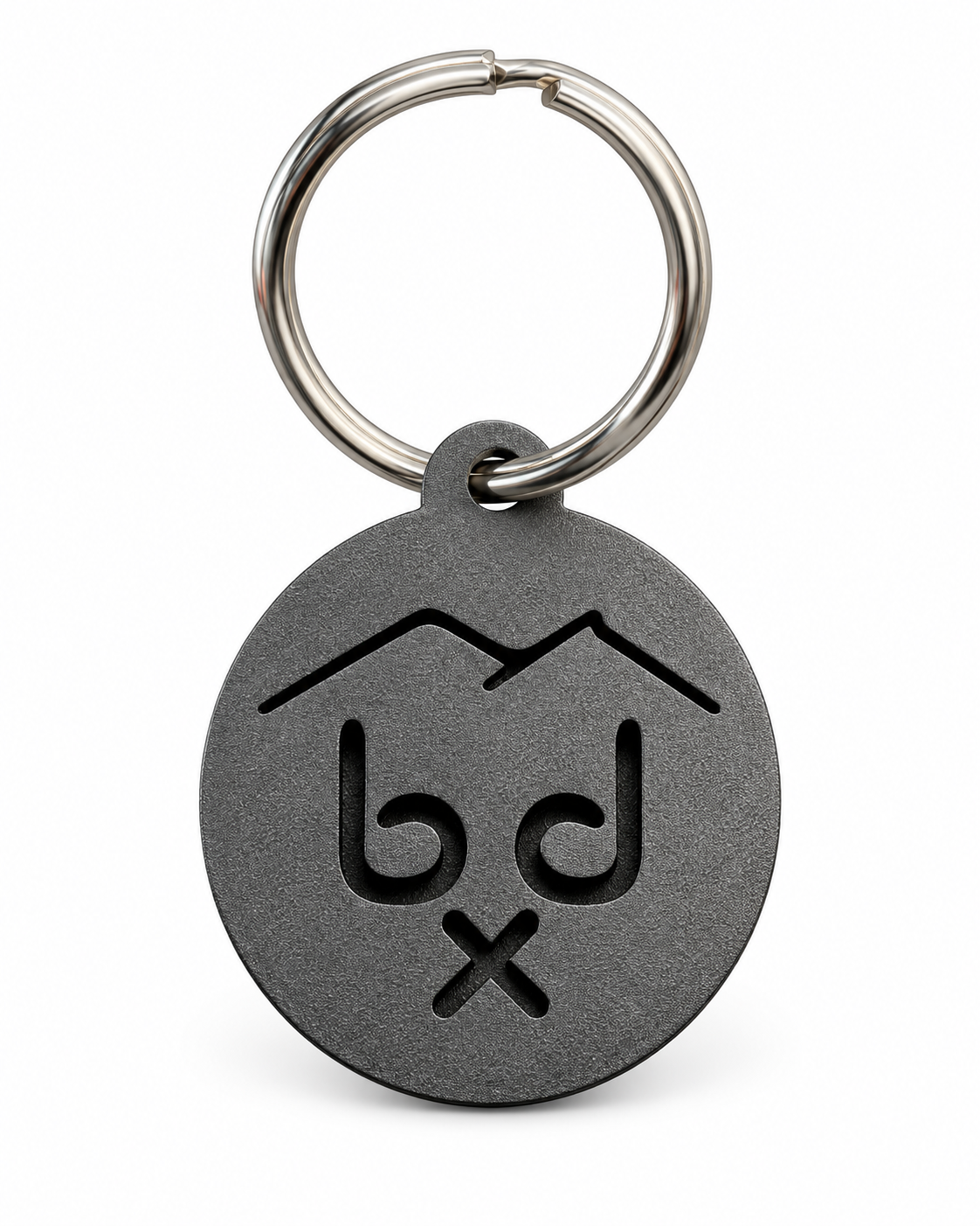 Boonedox Powder-Coated Steel Key Ring