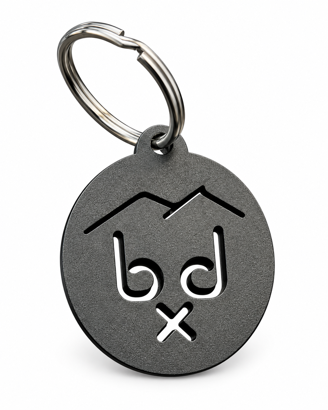 Boonedox Powder-Coated Steel Key Ring