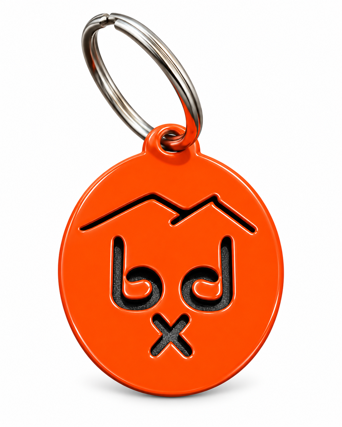 Boonedox Powder-Coated Steel Key Ring