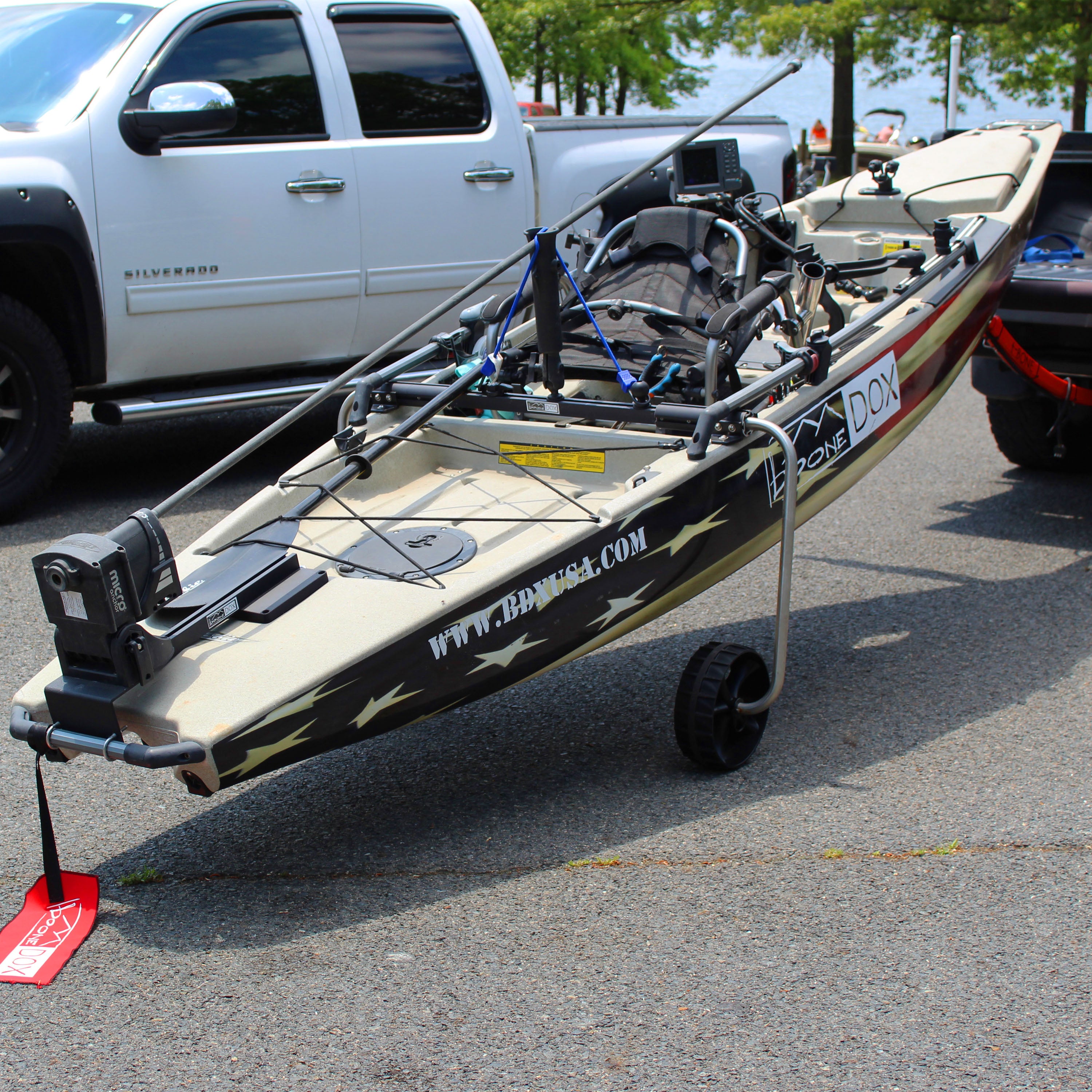 Groovy Landing Gear Kayak Cart - Pro Anlger Kit – Boonedox