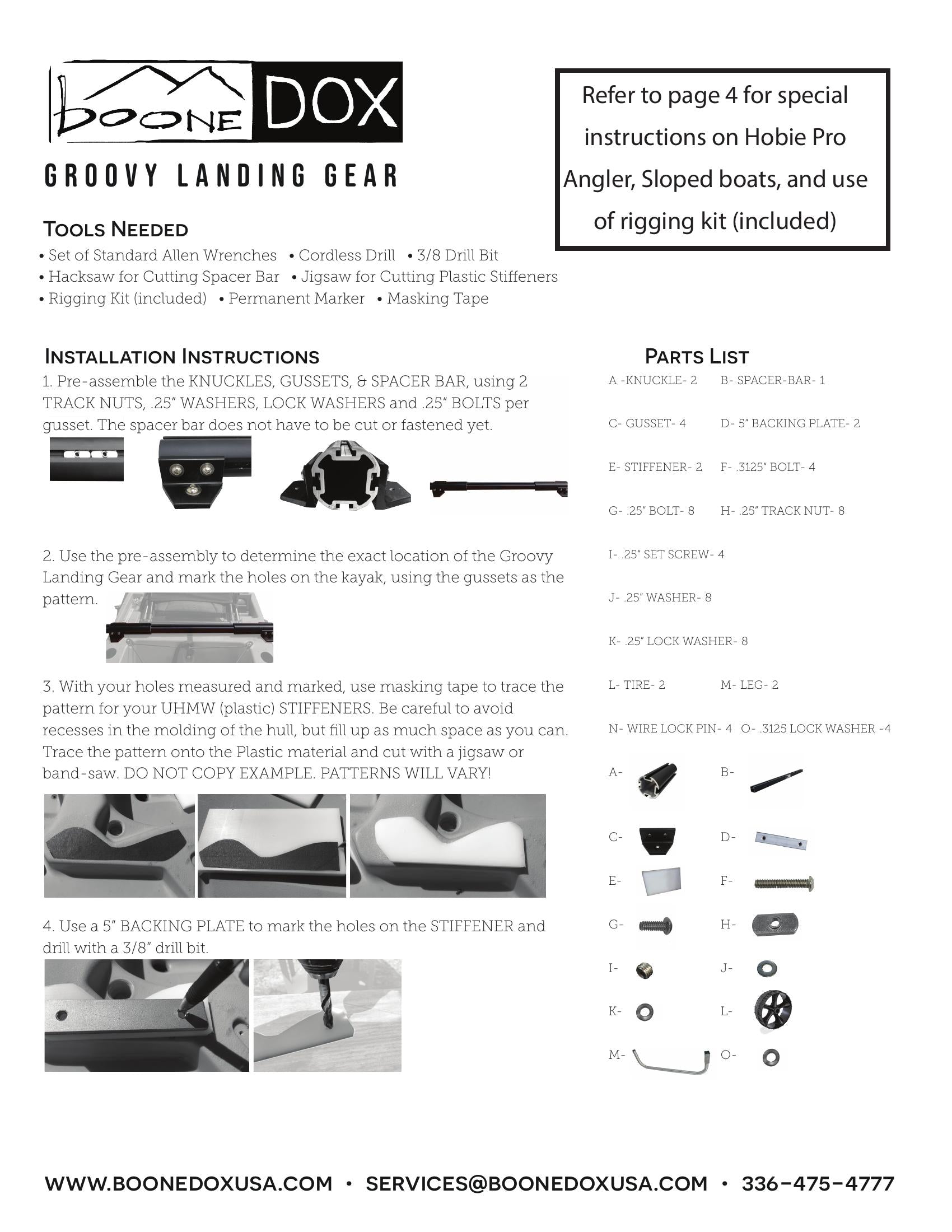 native sidekick vs boonedox landing gear Boonedox Groovy Landing Gear Standard Kit