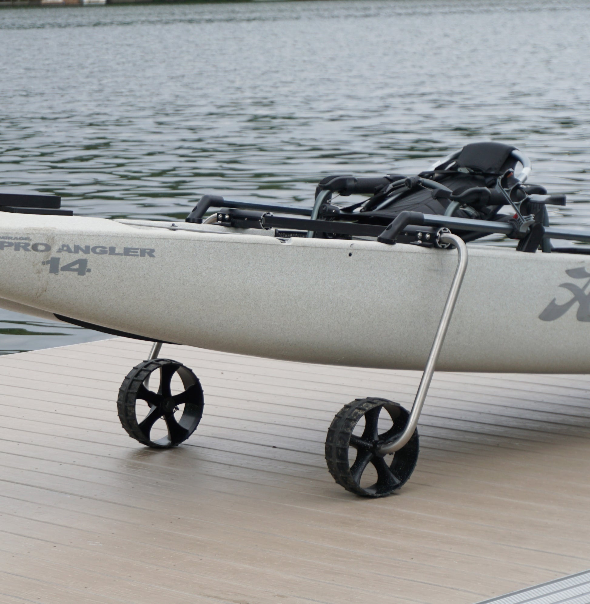 kayak landing gear Boonedox Groovy Landing Gear Hobie Pro Angler