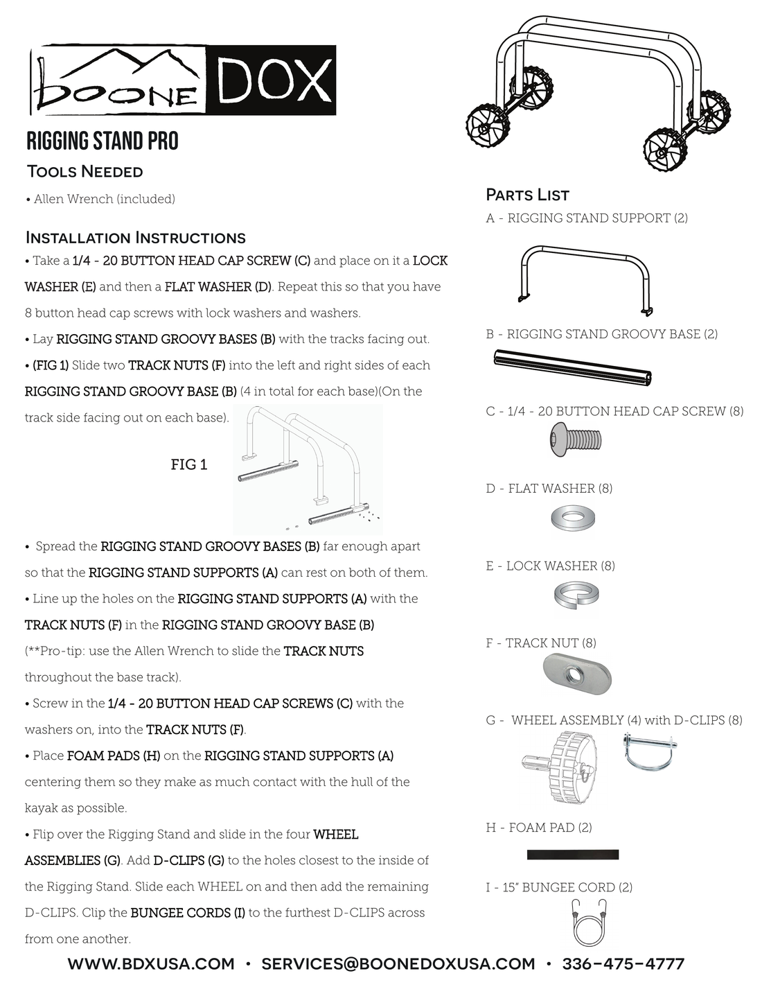 Rigging Stand Pro – Boonedox