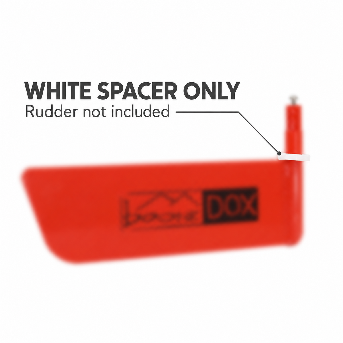 N Rudder Replacement Spacer