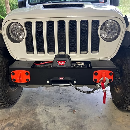 Dirty Winch Bumper for Jeep and Gladiator JK/JL/JT