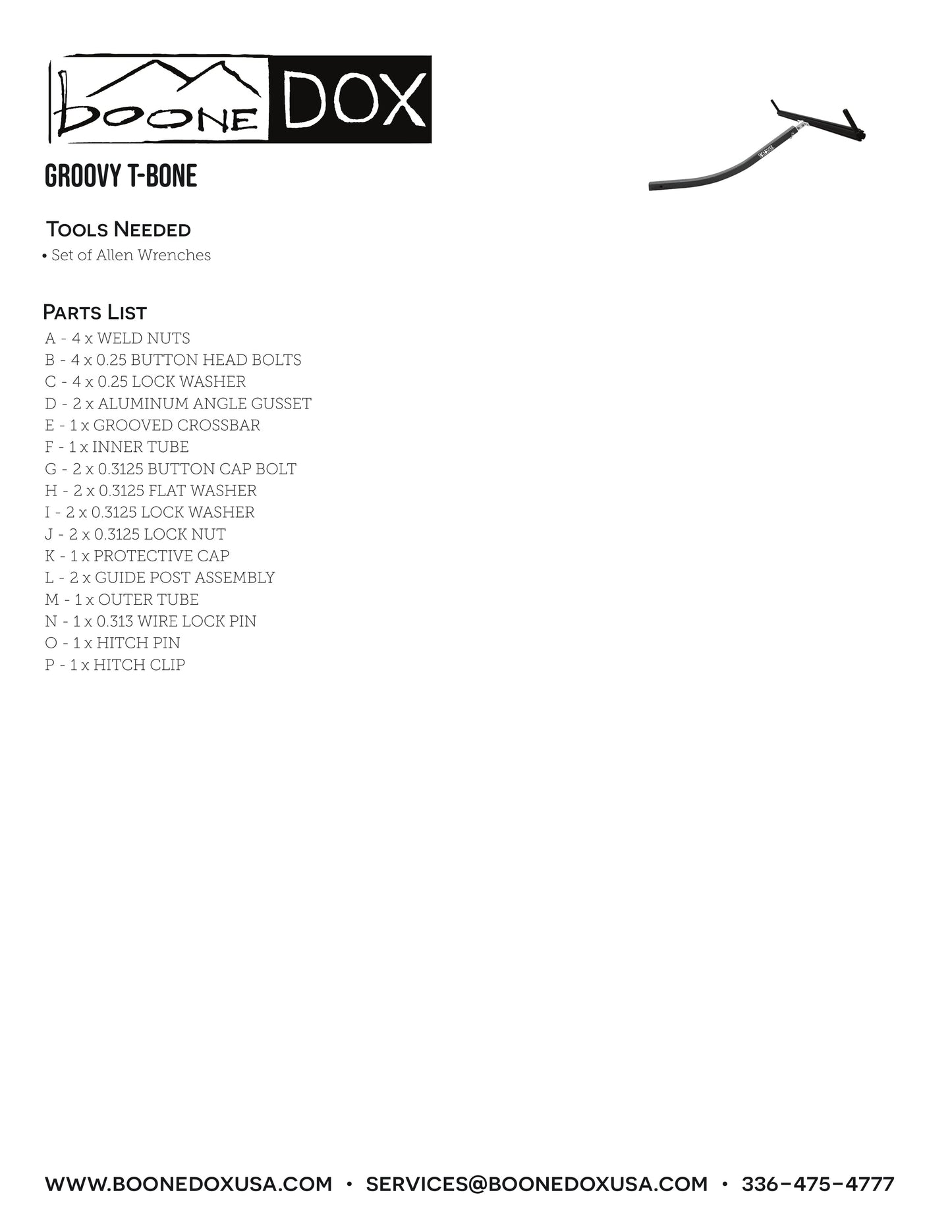 Groovy T-Bone Bed Extender